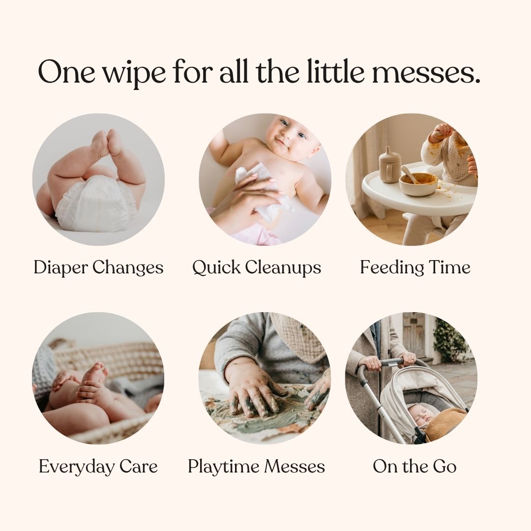 Dry Cotton Baby Wipes